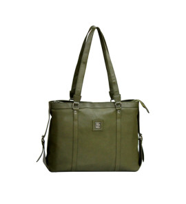 Genuine Leather Women's  Tote Bag With 15" Laptop Compartment