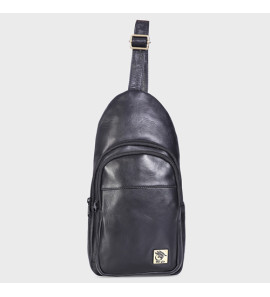 Unisex Genuine Leather ,Soft Luxurious - Travel Shoulder Strap Bag